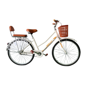 Single speed bike + Basket & bell